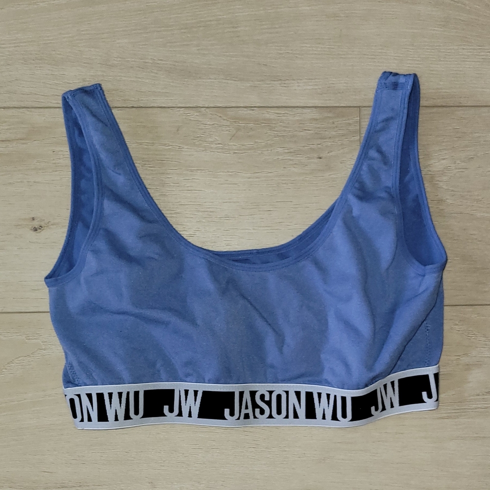Jason Wu Blue Sports Bra Athletic Top